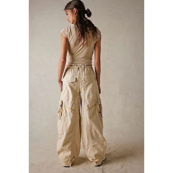 Free People We The Free Everglades Utility Pants - Picture 2 of 6